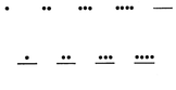 mayan bar-and-dot