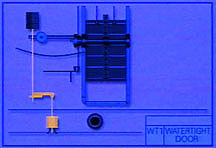 diagram of watertight doors